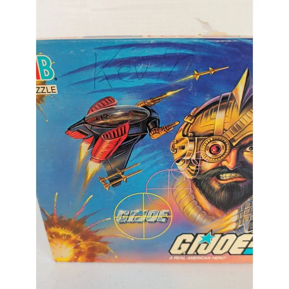 GI Joe Mural Puzzle 1988 Vintage Complete 221 Pieces Milton Bradley